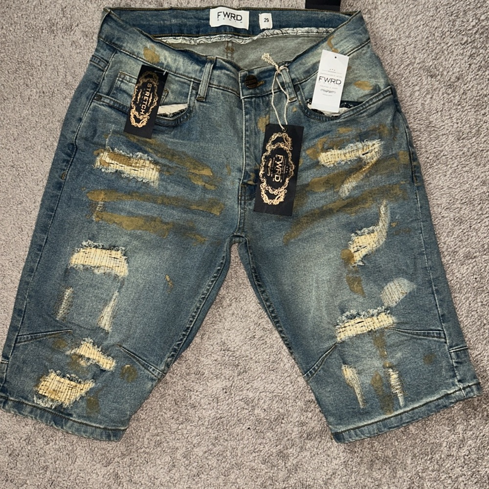 FWRD Denim Shorts